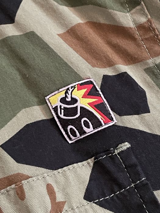 The hundreds camo shirt M риза