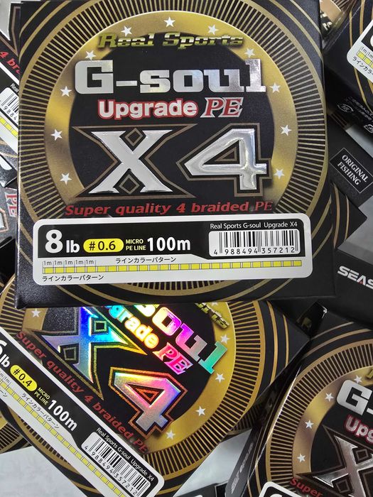 Плетено влакно G-Soul 4x Upgrade