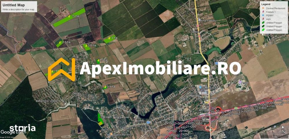 Terenuri de vanzare Intravilane Paradisul Verde - Corbeanca | ApexImob