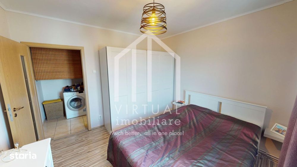 Apartament de vanzare in Sibiu cu 3 camere 65 mp utili, bloc cu lift