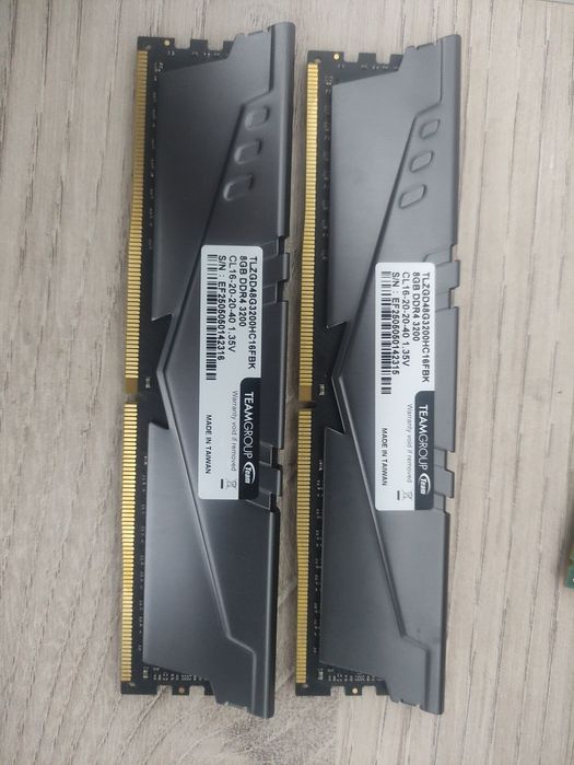 TEAMGROUP 16GB (2x8GB) DDR4 3200MHz Gaming RAM - Идеал