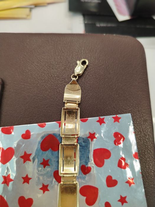 Златна гривна 14к