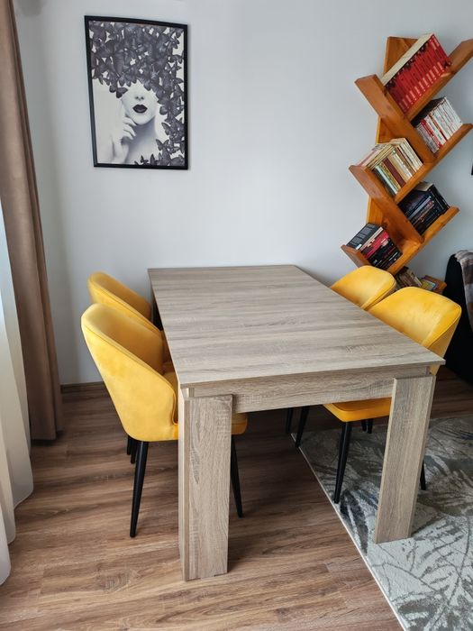 Masa extensibilă 150/180x90x76 Sonoma Dark