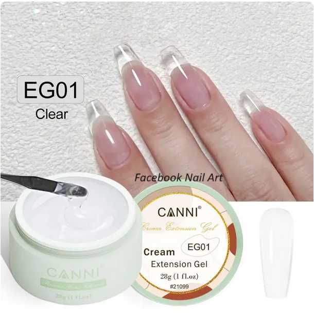 CANNI Изграждащ гел Cream Extension Gel 28g