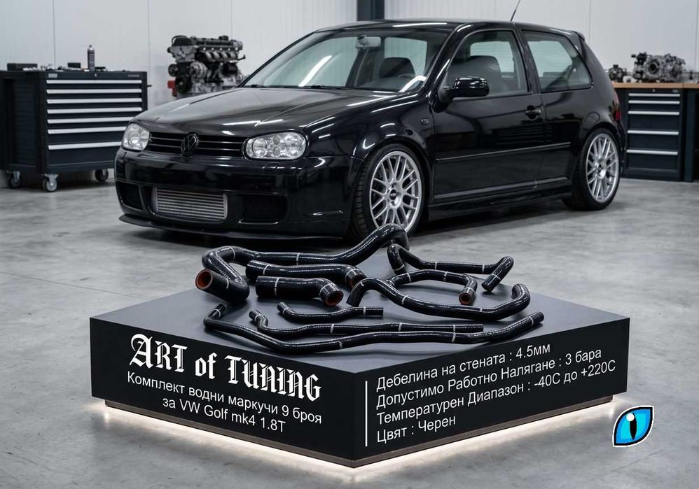 Тунинг комплект силиконови водни маркучи за BMW, CITROEN,HONDA,VW,SUBARU