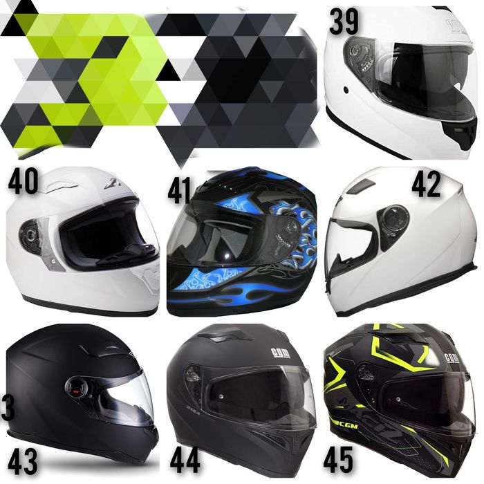 Каски за мотори, разнообразие от модели, цени в описанието