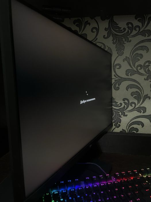 Монитор LG черный