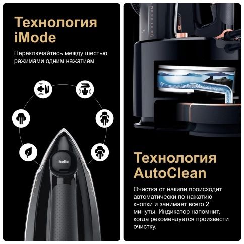 Парогенератор Braun CareStyle 9 IS9090BK 2 йиллик кафолат