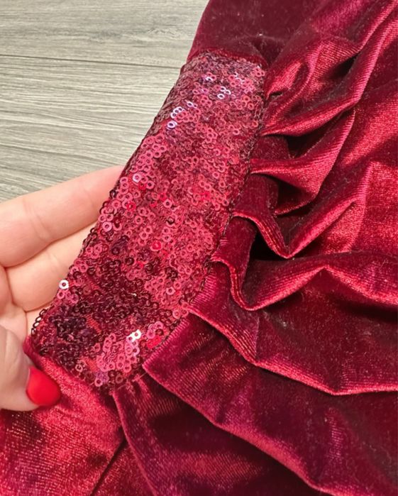 Rochie eleganta, din catifea elastică