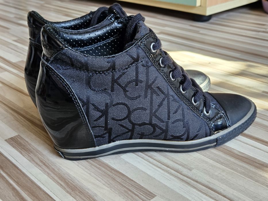 Дамски кецове на платформа Calvin Klein