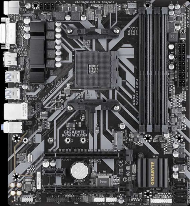 Kit AM4 Ryzen 3600: CPU + MB + RAM(2x8GB) + NVME(SSD) 512 GB, 3500 MB/