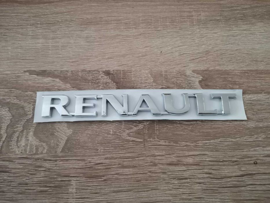 Емблема надпис Renault нов стил