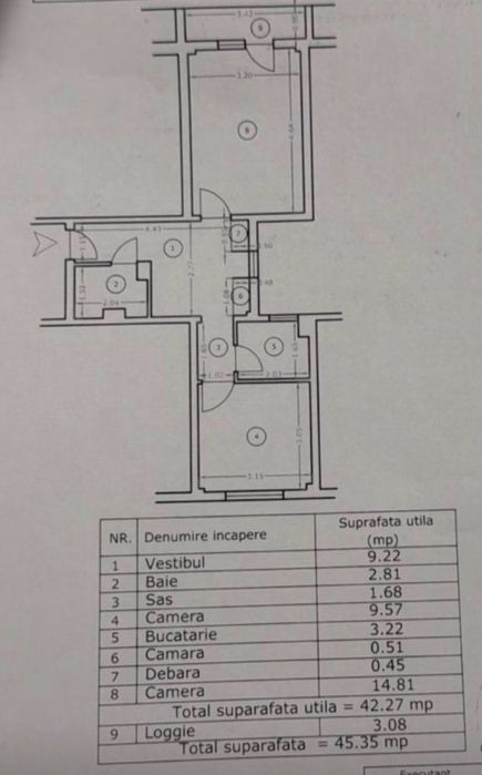 Apartament 2 camere Mega Mall Direct proprietar