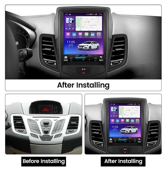 Navigatie Android TESLA Chevrolet Cruze 2008+1/6 Gb Ram Waze Carplay