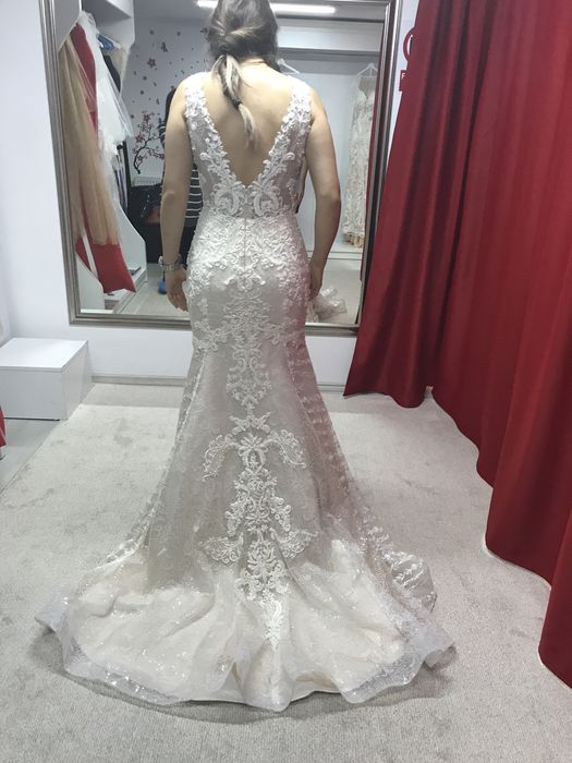 Rochie de mireasa Briana Millanova, model 2018, marimea M