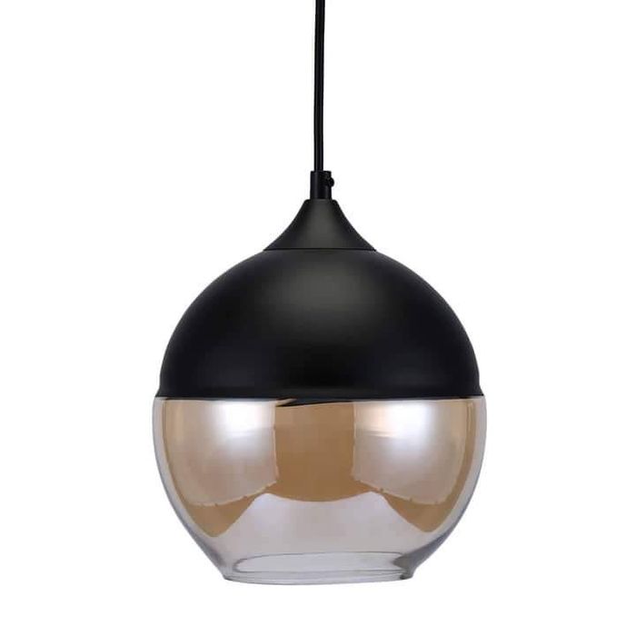 Скандинавски ретро стъклен полилей