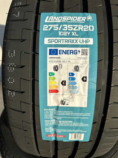 Нови летни гуми LANDSPIDER SPORTRAXX UHP 275/35R20 102Y XL БОРД