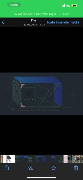 Birou stil indistrial cu logo din tabla debitata laser personalizabil