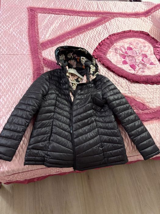 Зимно яке с две лица и качулка