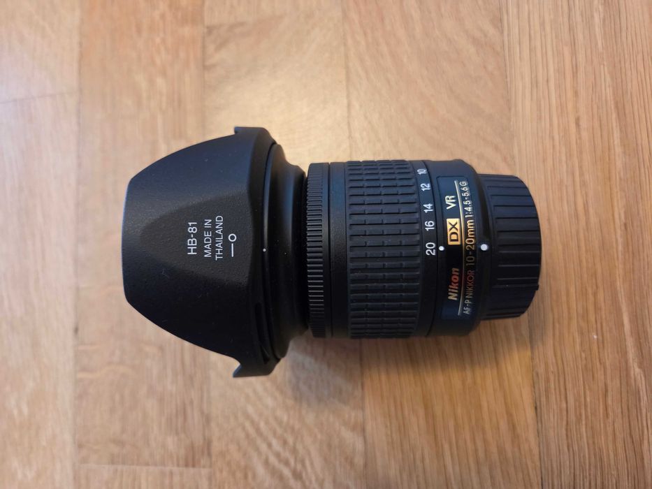 Obiectiv DSLR Nikon AF-P 10-20mm impecabil