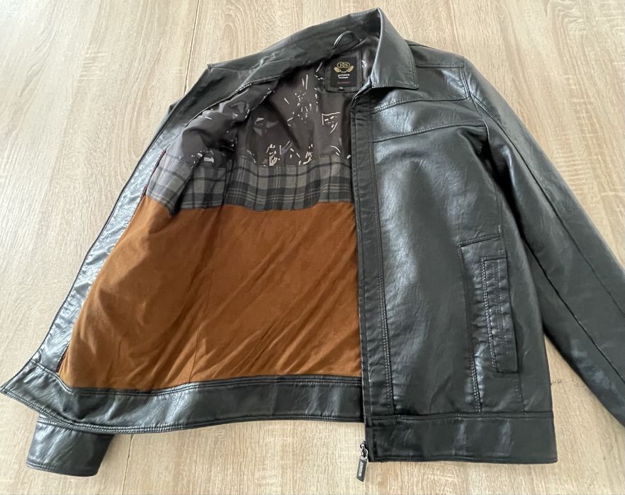 Куртка мужская кожаная