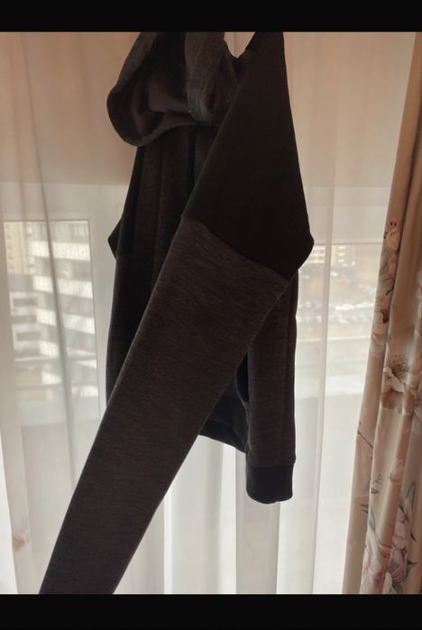 Adidas hoodie gray pocket