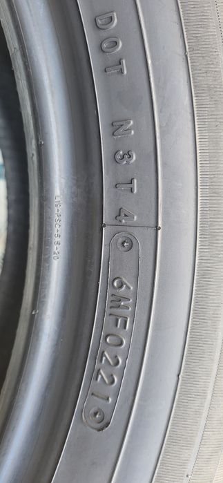 2 anvelope 225 55 19 toyo 2021 6,5mm