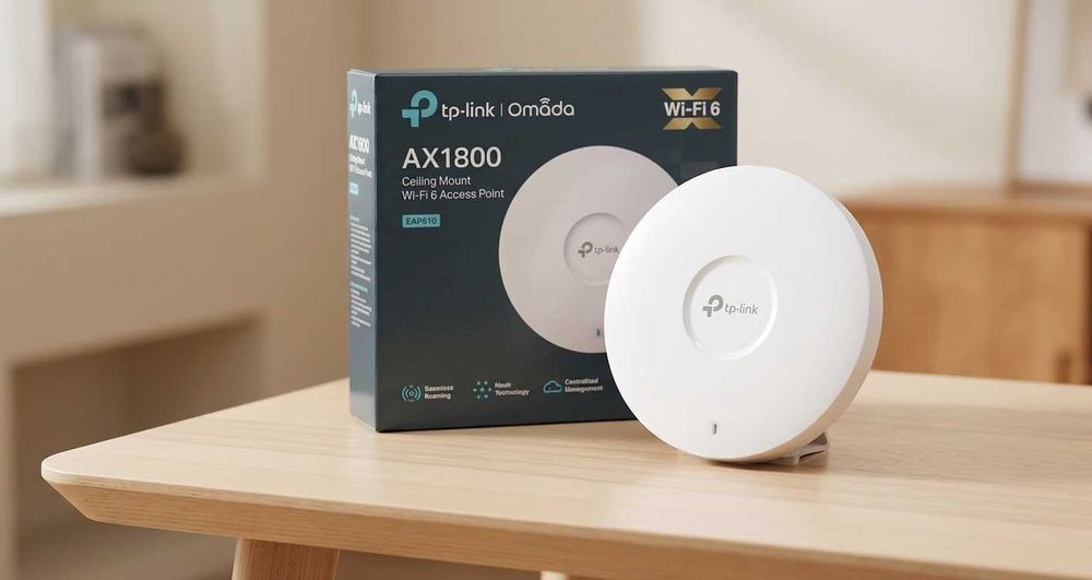 TP-Link Omada SIGILAT – 3x Wi-Fi 6 EAP610 + 2x Switch PoE+ + Controller OC200