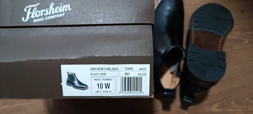 Ботинки Челси 44-45 размер.