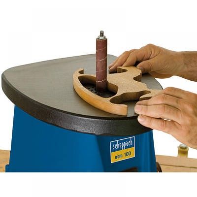 Masina de slefuit cu ax OSM100 Scheppach 450 W, 2000 rpm