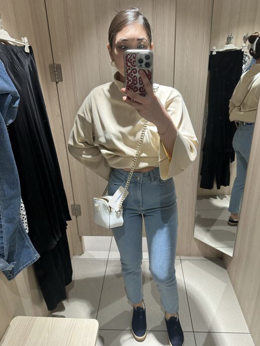 Женские джинсы Slim mom