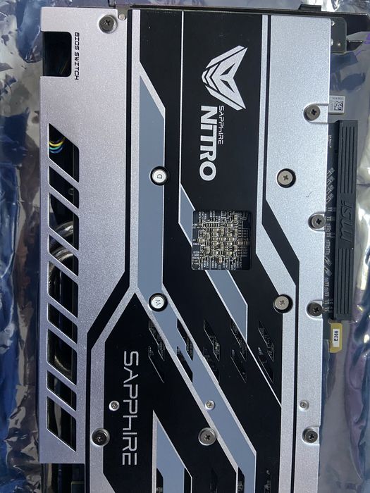 Продам видеокарту Sapphire Nitro+ RX 580 4GB