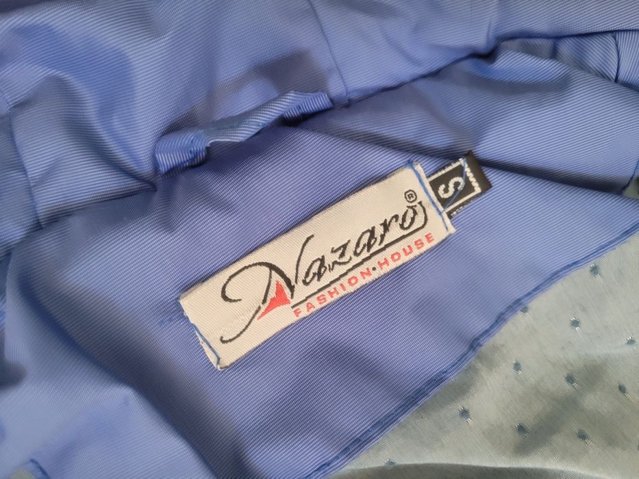 Дамско яке в син цвят