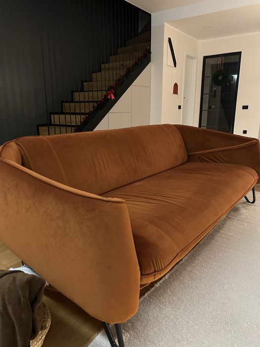 Canapea Flow (MobilaDalin) - 3 locuri, material Easy Water Clean