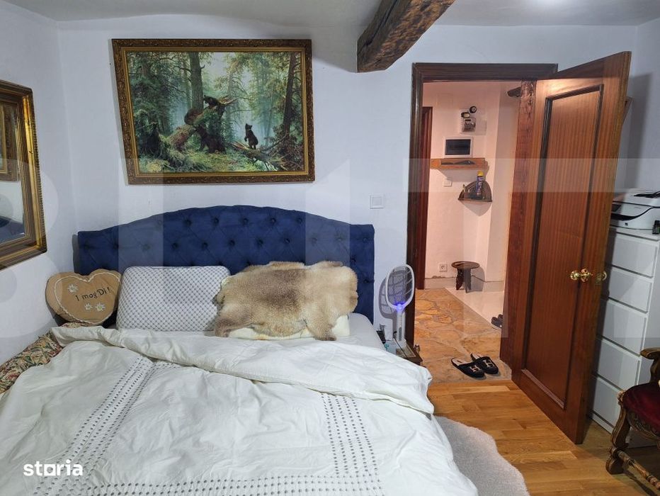 Casa individuala 68mp+ anexe + teren intravilan 3300mp , sat Movileni
