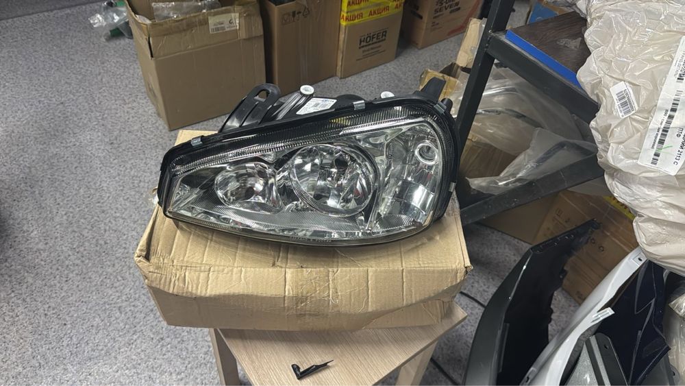 Фара левая Лада Калина 1 дефект lada kalina 1