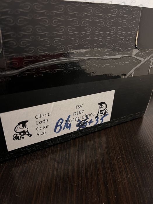 Pantofi unicat Catalin Botezatu