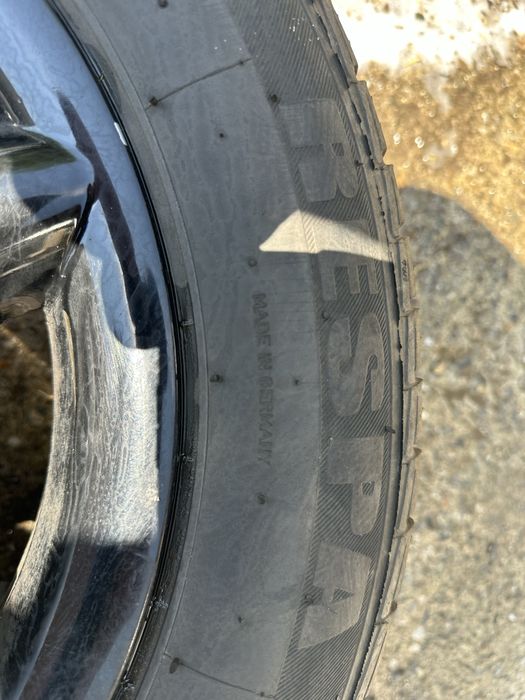 Jante aliaj peugeot + cauciucuri