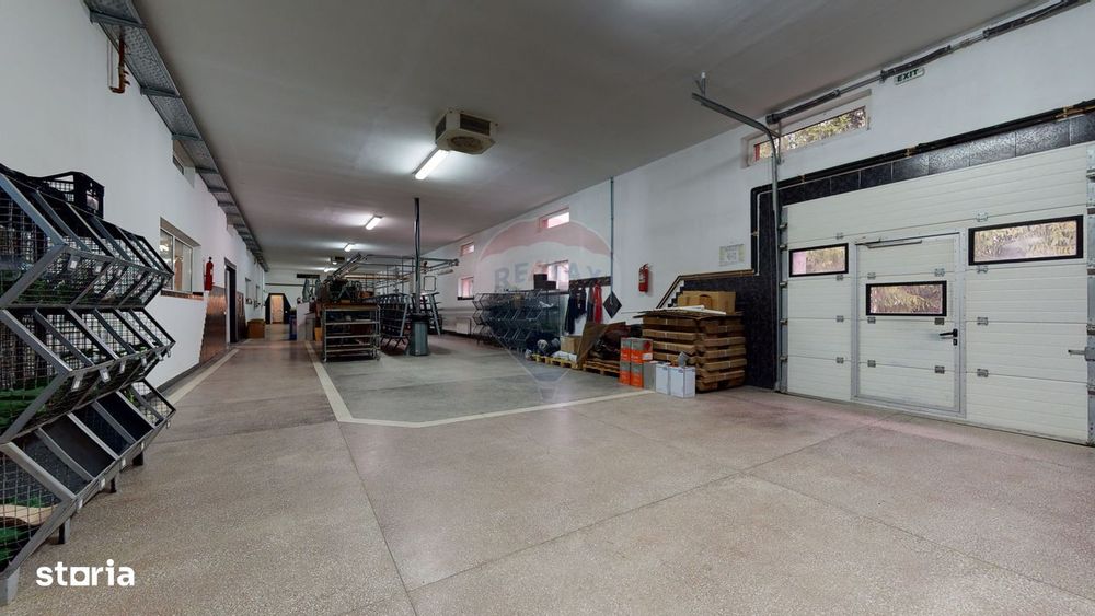 De inchiriat hala productie si birouri ,750 mp