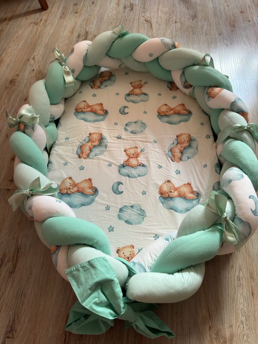 Бебешко гнездо/обиколник 3в1