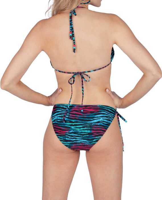 Costum baie 2 piese femei AQUOS Elena mar S/M tiger-stripes Nou