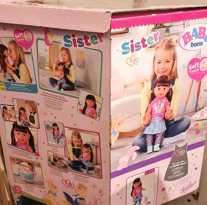 Кутии от детски кукли-Luvabella, Baby Born Sister...