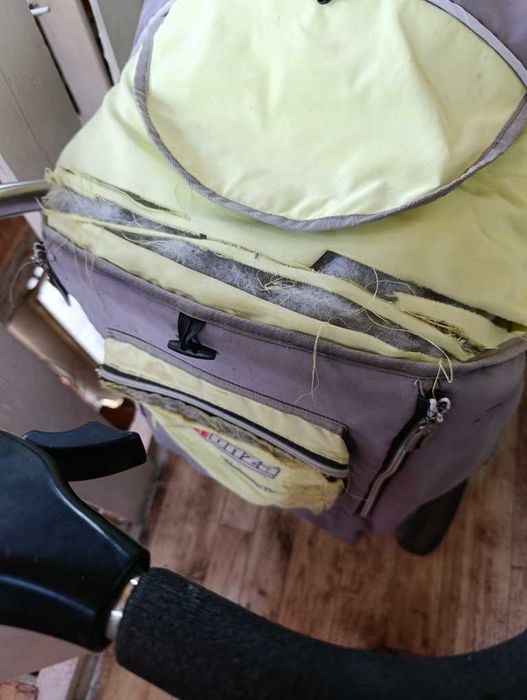 Коляска детская широкая, всесезон