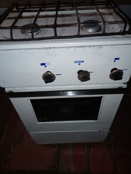 Газ плита отлично работает