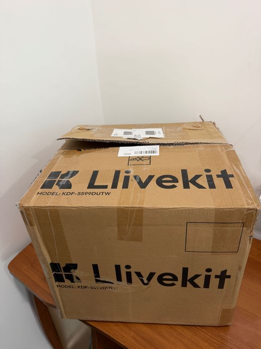 Чисто нов двоен еърфрайър LLIVEKIT – 2 кошници с прозорчета