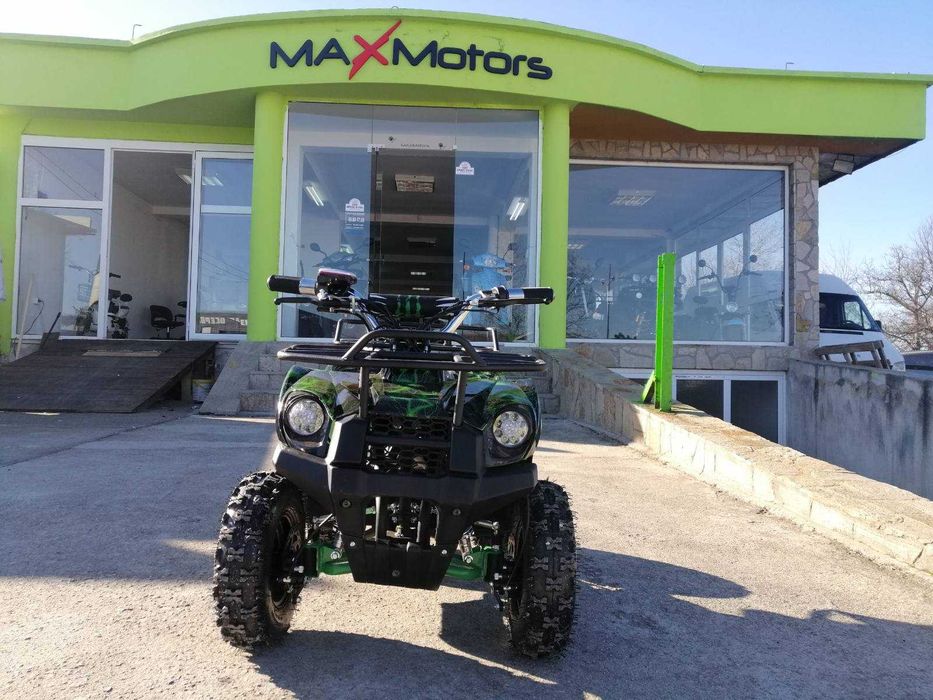 Детско електрическо АТВ Max Motors ATV 1200W Green lighting