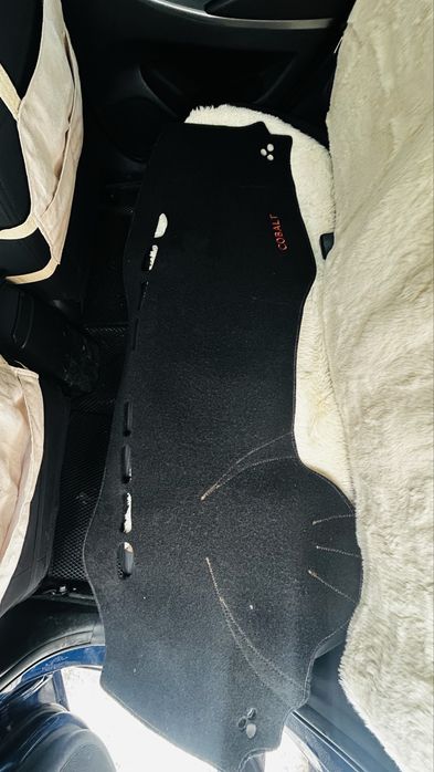 Накидка на панель кобальт