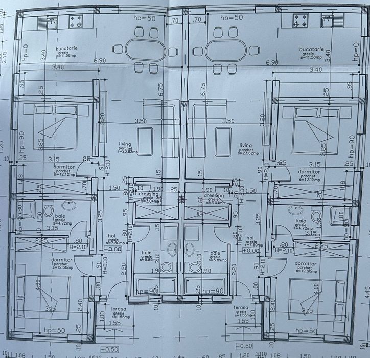 1/2 duplex pe parter-Mosnita Veche,direct proprietar.