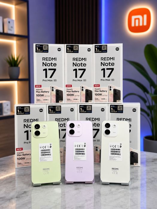 Redmi Note 17 Pro Max 5G 2026 New AKSIYA