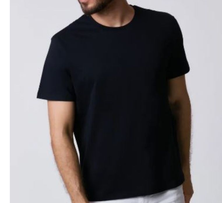 Футболки хб. Белые, чёрные. В школу.